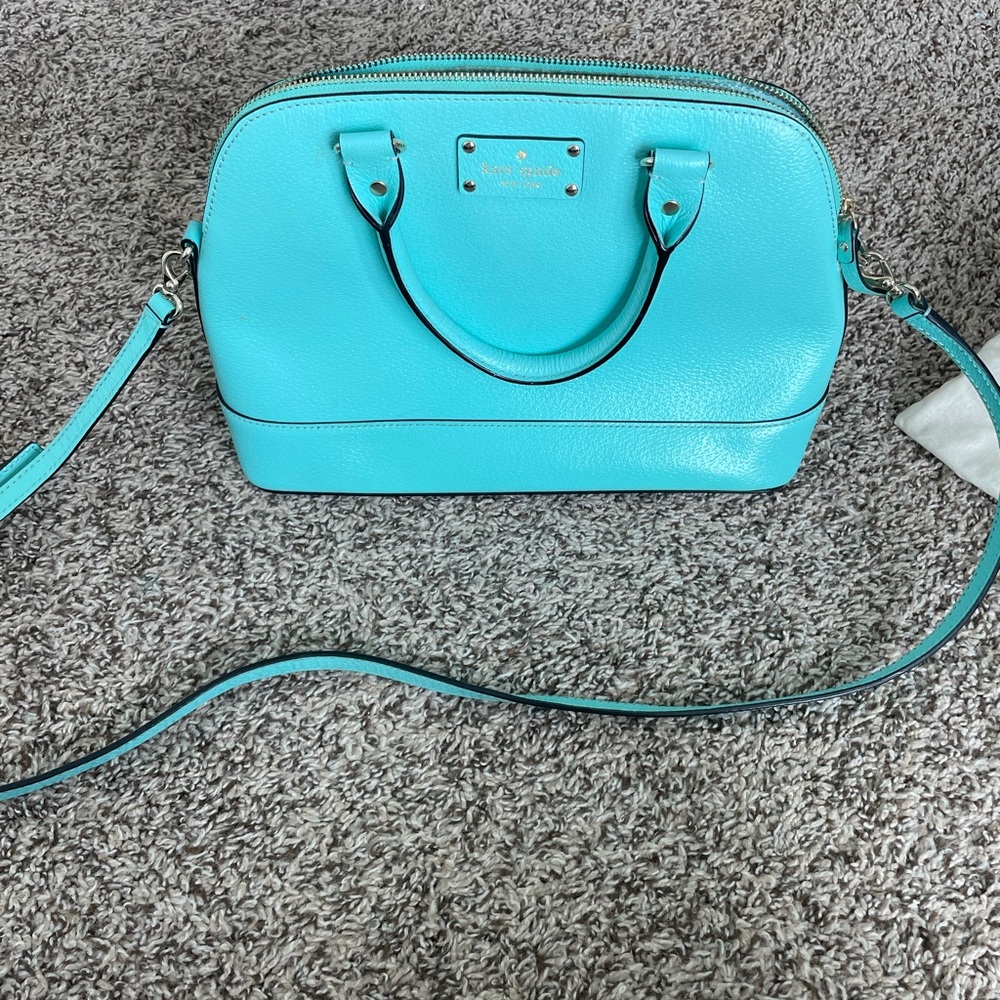Aqua Kate spade purse